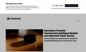 Sennheiser-latinoamerica.prezly.com thumbnail