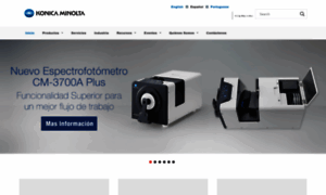 Sensing.konicaminolta.com.mx thumbnail