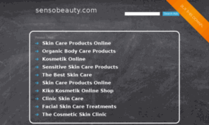 Sensobeauty.com thumbnail