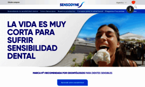 Sensodyne.com.ar thumbnail