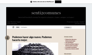 Senti2comunes.wordpress.com thumbnail
