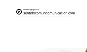 Sentidocomuncomunicacion.com thumbnail