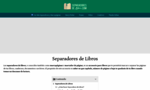 Separadoresdelibros.com thumbnail