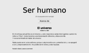 Serhumano.net thumbnail