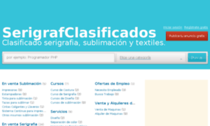 Serigrafclasificados.com thumbnail