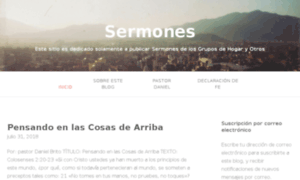 Sermones.wordpress.com thumbnail