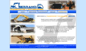 Serranoexcavaciones.com thumbnail