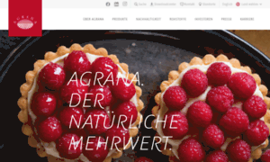 Services.agrana.com thumbnail