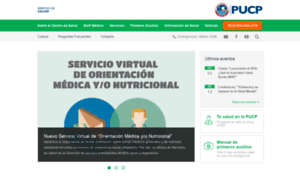 Serviciodesalud.pucp.edu.pe thumbnail