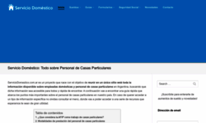 Serviciodomestico.com.ar thumbnail