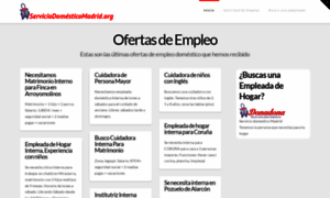 Serviciodomesticomadrid.org thumbnail