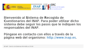 Serviciorecogidacuestionarios.inap.es thumbnail