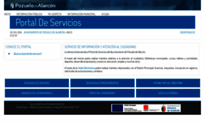 Servicios.pozuelodealarcon.org thumbnail