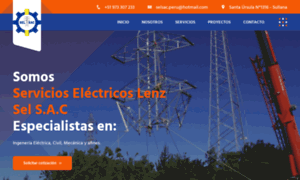Servicioselectricoslenz.com thumbnail