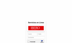 Serviciosenlinea.ibero.mx thumbnail