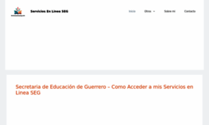 Serviciosenlineaseg.com thumbnail