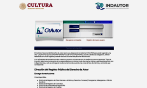 Serviciosindautor.cultura.gob.mx thumbnail