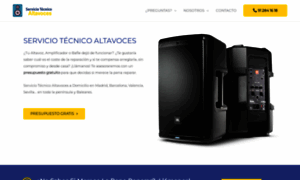 Serviciotecnicoaltavoces.com thumbnail