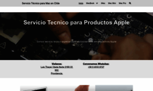 Serviciotecnicomacbook.cl thumbnail