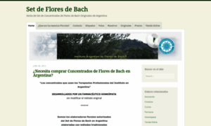 Setdefloresdebach.com.ar thumbnail