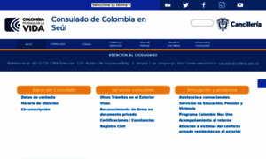 Seul.consulado.gov.co thumbnail