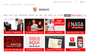 Sevillafc.com thumbnail