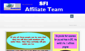 Sfi-affiliate-team.com thumbnail