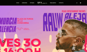 Sfx-events.com thumbnail