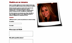 Shakira.es thumbnail