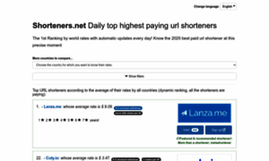 Shorteners.net thumbnail