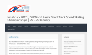 Shorttrackaustria.at thumbnail