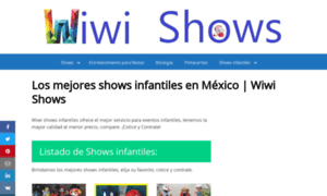Showinfantiles.com.mx thumbnail
