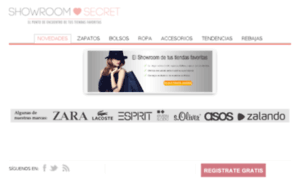 Showroomsecret.com thumbnail