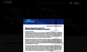 Sicame.com.ar thumbnail