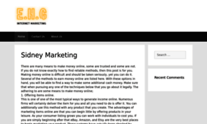 Sidneymarketing.com thumbnail