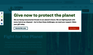 Sierraclub.org thumbnail