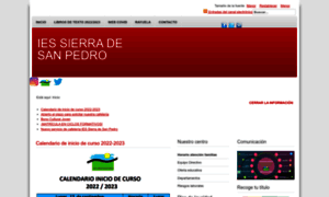 Sierradesanpedro.es thumbnail