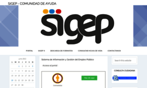 Sigep-gov.com thumbnail