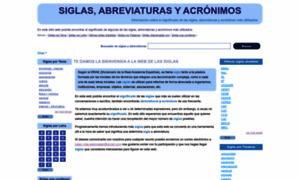 Siglas.com.es thumbnail