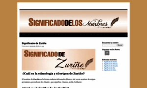 Significadodelosnombres.com.es thumbnail