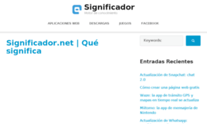Significador.net thumbnail