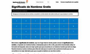 Significadosdenombres.net thumbnail