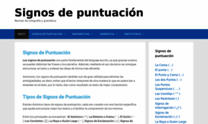 Signosdepuntuacion.com thumbnail