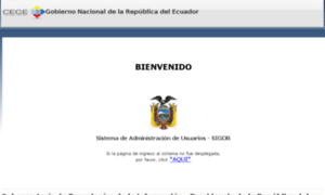 Sigob.gov.ec thumbnail