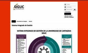 Siguc.unicartagena.edu.co thumbnail
