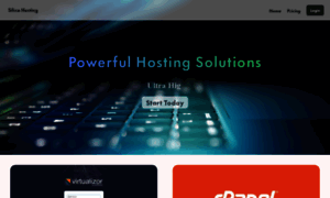 Silicahosting.com thumbnail