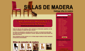 Sillas-madera.es thumbnail