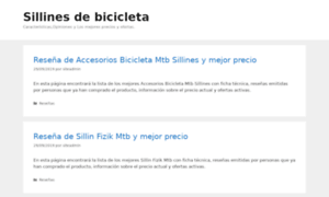 Sillinesdebicicleta.top thumbnail