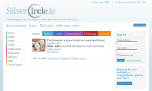 Silvercircle.ie thumbnail