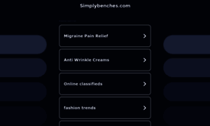 Simplybenches.com thumbnail